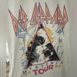 American Classics Def Leppard 1988 Hysteria Tour Medium Shirt
